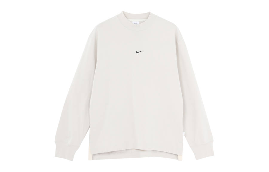 Nike Nike T Shirts Men's Beige Crew Neck Moderate Straight Fit