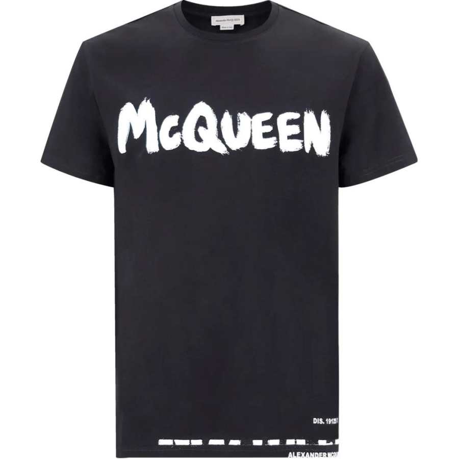 Alexander McQueen Logo Printed Crewneck T-Shirt