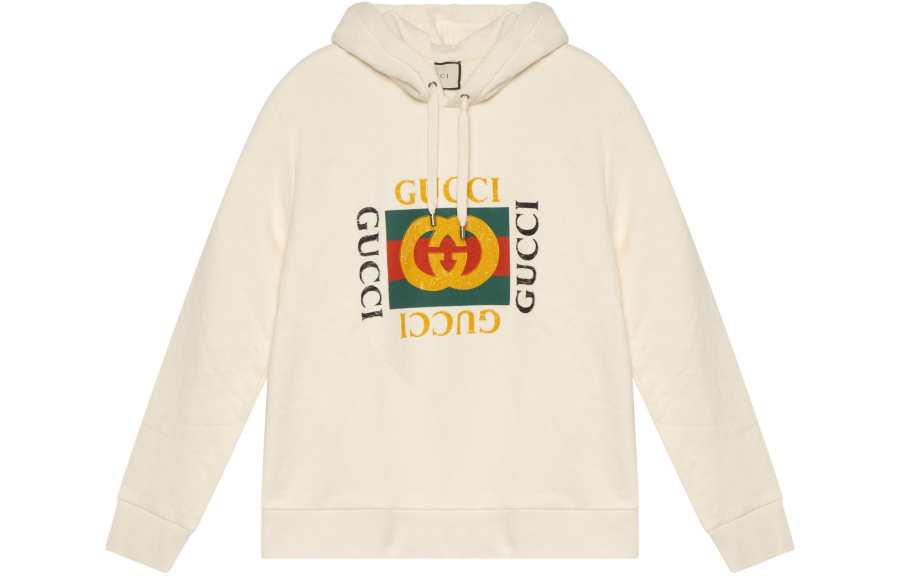 GUCCI GUCCI Oversize Sweatshirt With GUCCI Logo