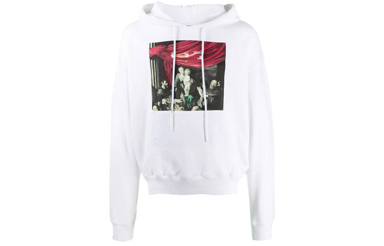 OFF-WHITE OFF WHITE Caravaggio Painting Hoodie