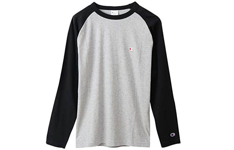 Champion T Shirt Japan Version Men's Black Gray