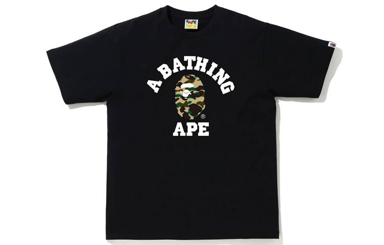 A Bathing Ape 1St Camo College Tee T-shirt