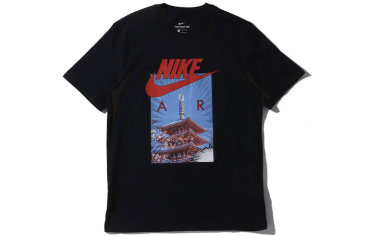 Nike Nike T Shirts Men's Crew Neck Moderate Straight Fit