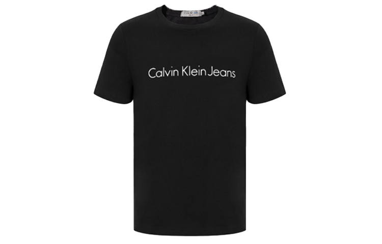 Calvin Klein T Shirts Men's Crew Neck Moderate Straight Fit
