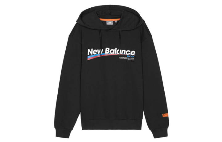 New Balance New Balance Sweatshirts Unisex Black Hooded Moderate Regular