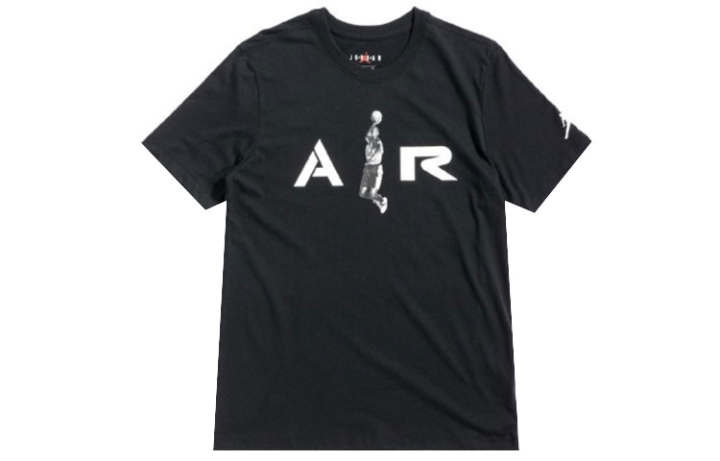 Jordan Jordan T Shirts Men's Crew Neck Moderate Straight Fit