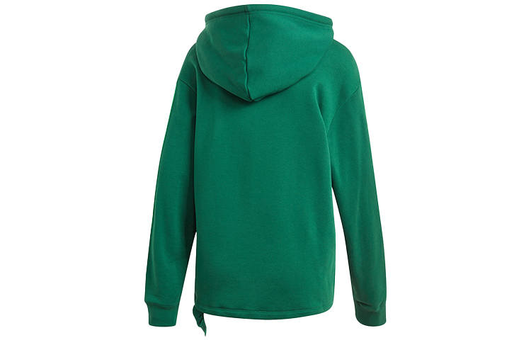 Adidas Originals Sweatshirts Women's Dark Green Hooded Moderate Regular