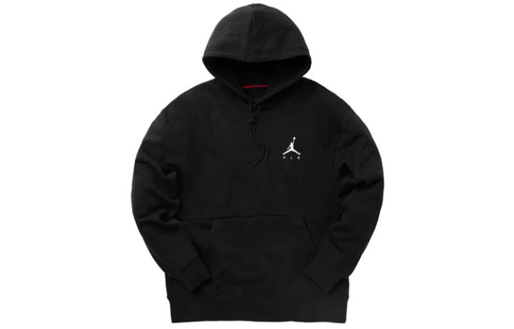Jordan Jordan Jumpman Sweatshirts Men's Black Hooded Moderate Regular
