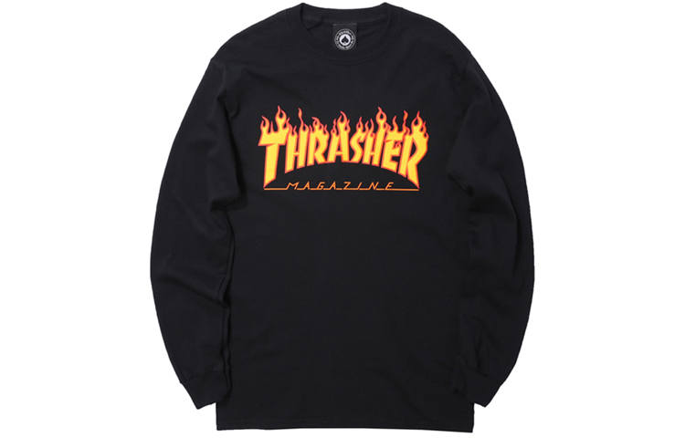 Thrasher T Shirts Unisex Crew Neck Moderate Straight Fit