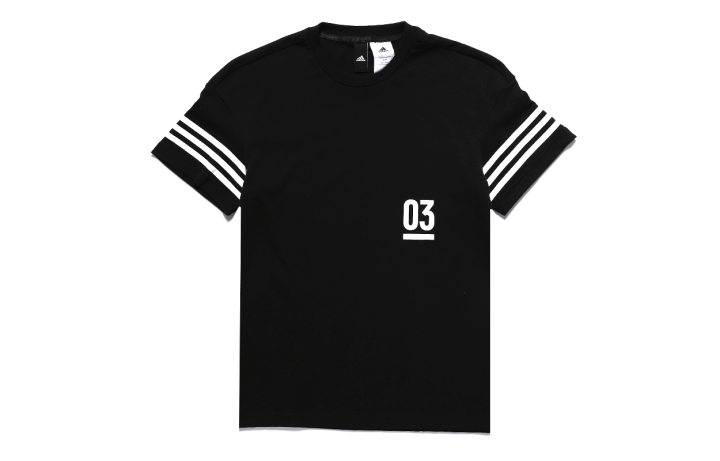 Adidas Adidas T Shirts Men's Crew Neck Moderate Straight Fit