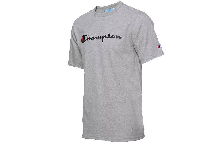Champion T Shirts Unisex Crew Neck Moderate Straight Fit