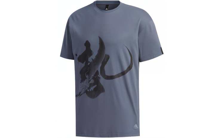 Adidas Adidas T Shirt Men's Trace Blue