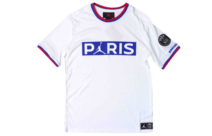 Jordan Jordan Paris Saint Germain Team T Shirt Men's White