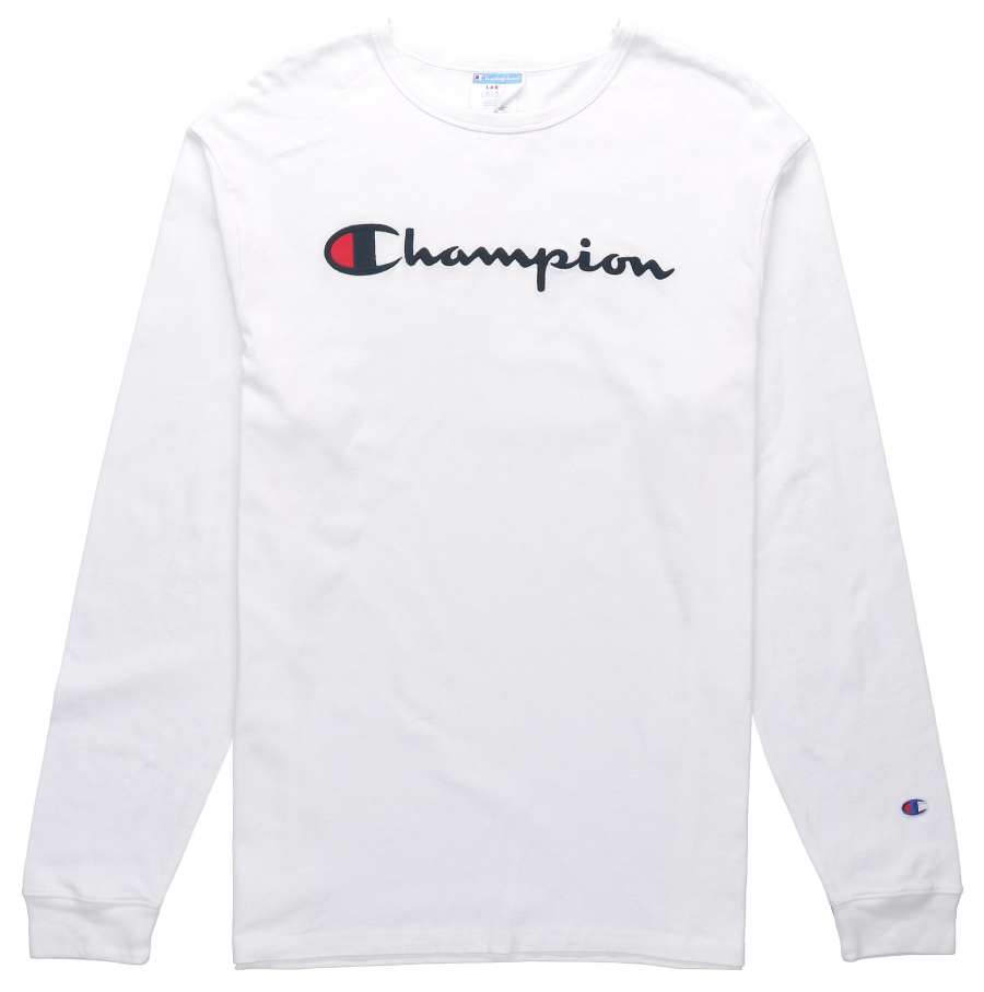 Champion Champion T Shirt US Version Unisex White