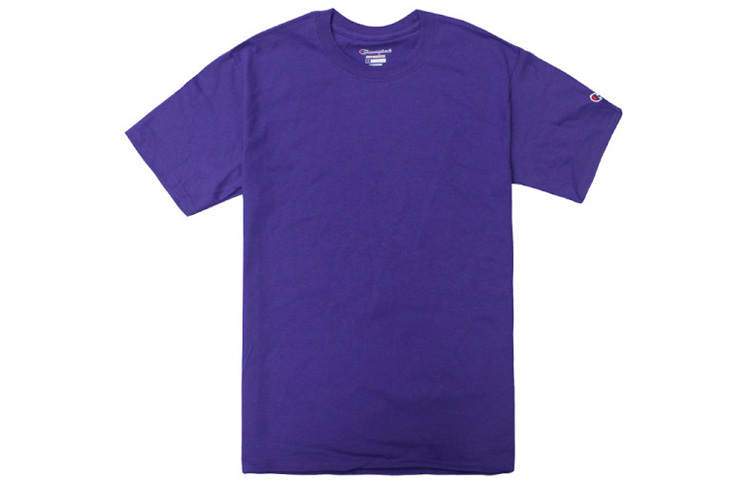 Champion T Shirt US Version Unisex Purple