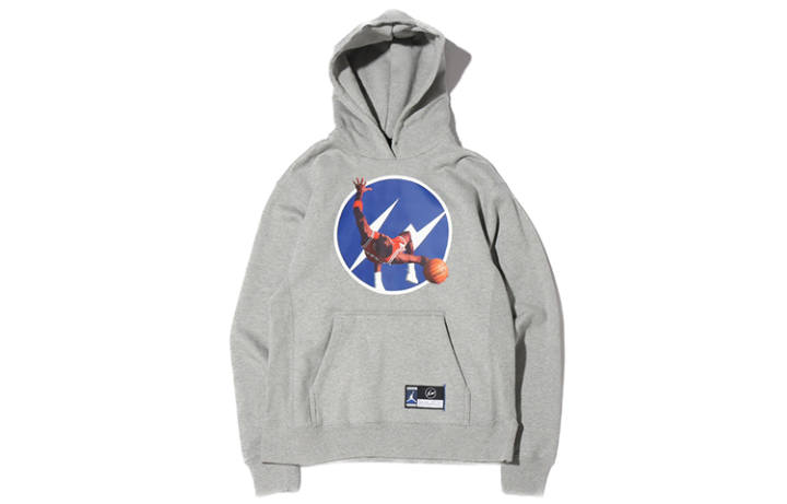 Jordan Jordan X Fragment Image Pullover Hoodie