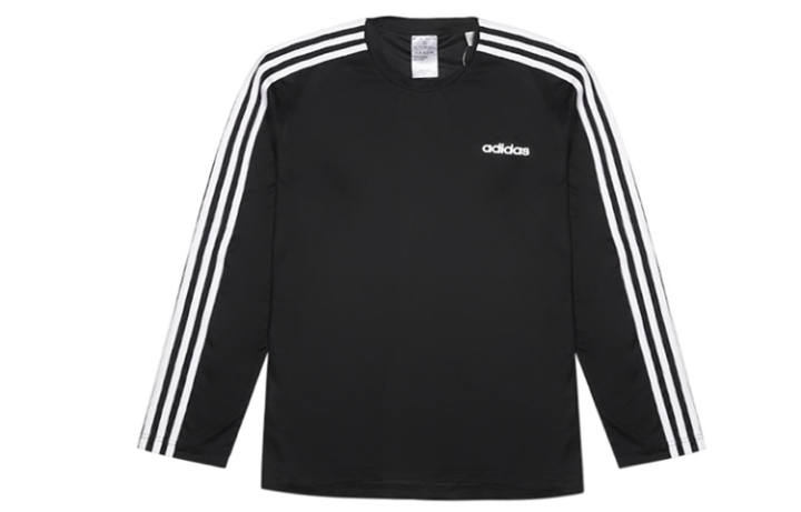 Adidas Adidas T Shirts Men's Black Crew Neck Moderate Straight Fit