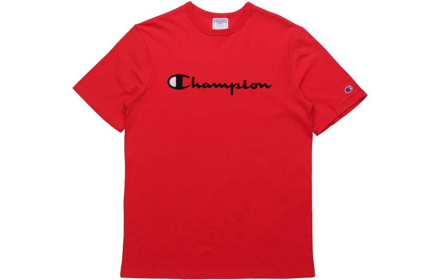 Champion Champion T Shirt US Version Unisex Red