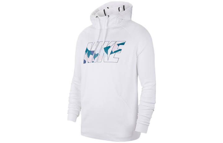 Nike Nike Sweatshirts Men's White Hooded Moderate Regular