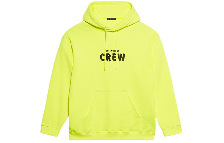 Balenciaga Crew Logo Hoodie