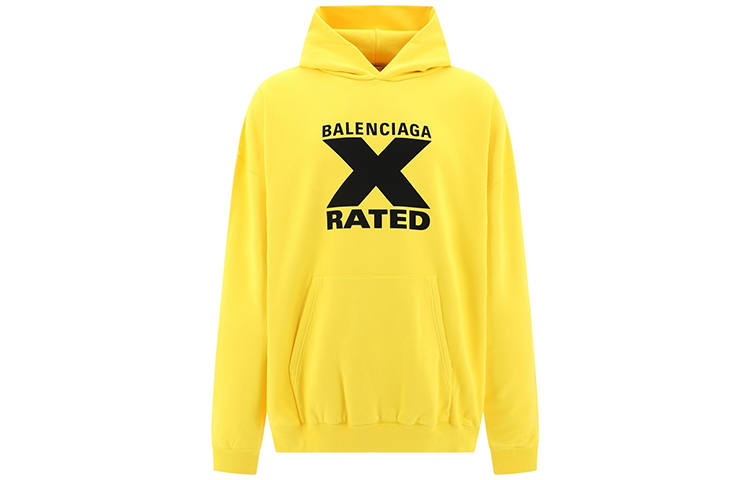 Balenciaga Sweatshirt Men's Yellow Black