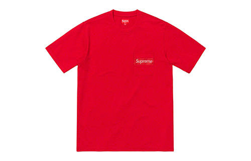 Supreme Supreme Mesh Stripe Pocket Tee