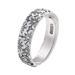Mini&yaya S999 Fine Silver Rings Men's