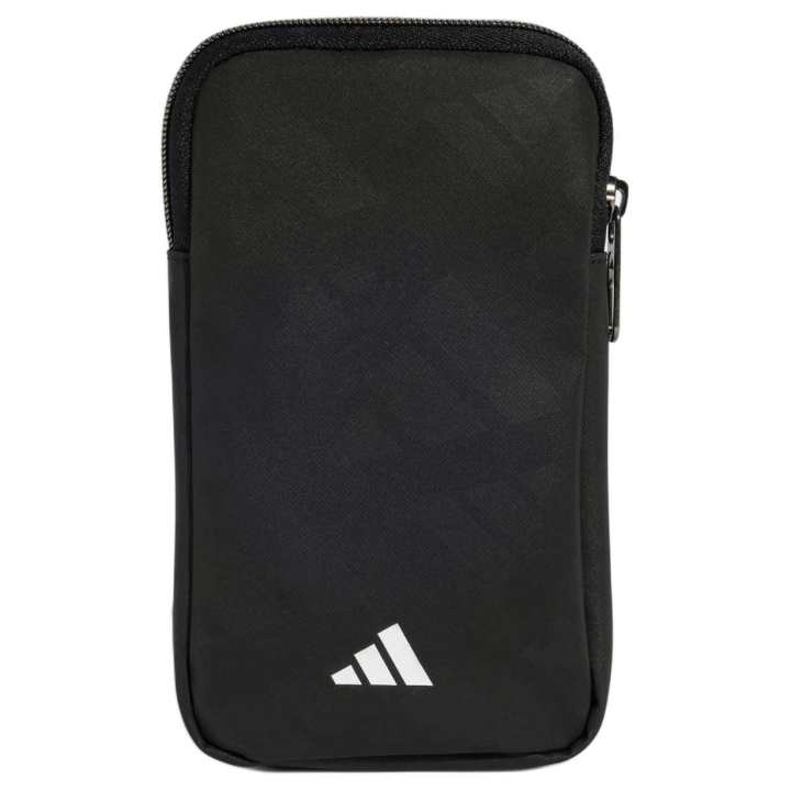 Adidas Adidas MONOGRAM Recycled Polyester Cell Phone Pouch Regular Unisex Black & White