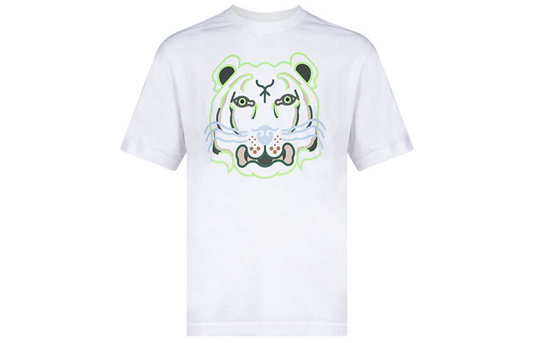 KENZO Men's Logo Classic Tiger T-Shirt White