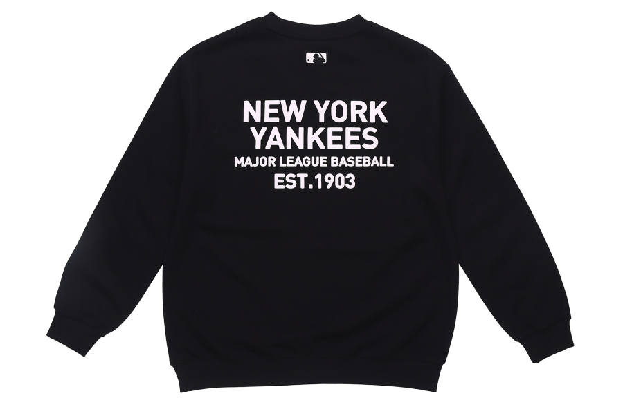 MLB MLB Sweatshirts Unisex Black Crew Neck Moderate Regular
