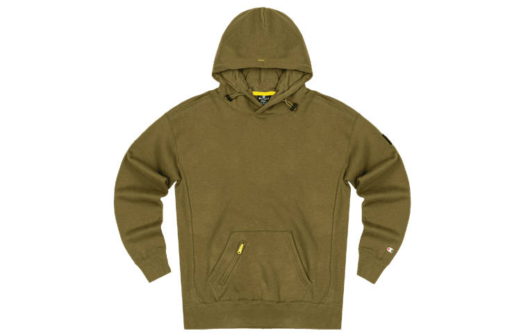 Champion Sweatshirts Men's Olive Hooded Thickened Plus Size