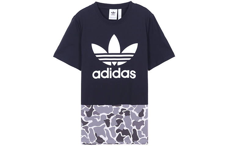 Adidas Originals M GRAPHICS CB T Shirts Men's Black Crew Neck Moderate Straight Fit
