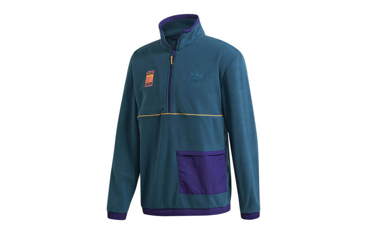 Adidas Adidas Sweatshirts Men's Multicolor Stand Collar Thickened Regular