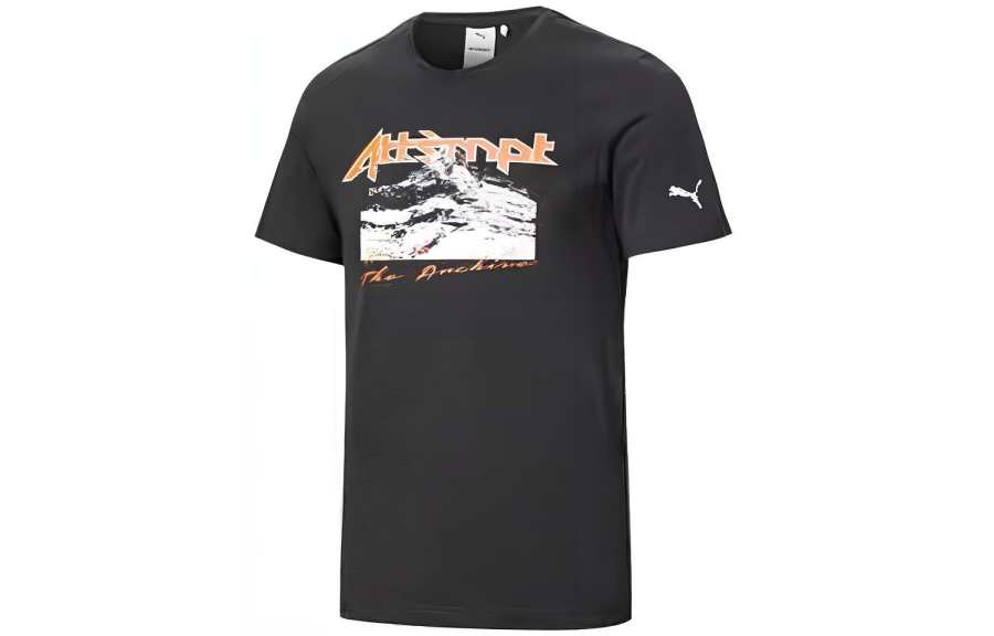 PUMA x ATTEMPT T Shirt Unisex Black
