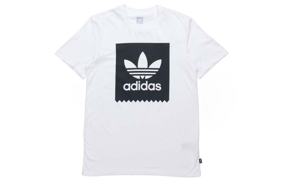 Adidas Originals Set in Sleeve T Shirt Men's Black White