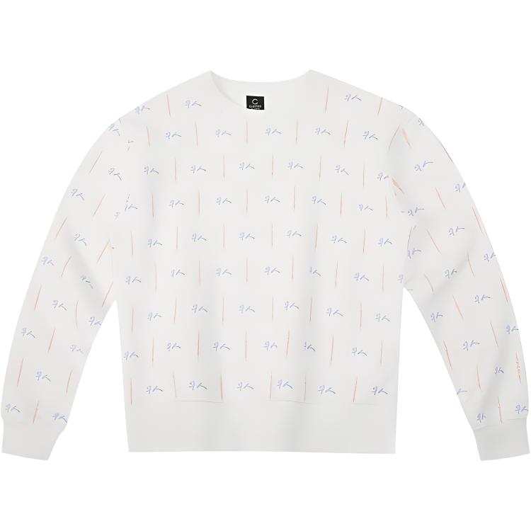 CLOT CLOT Sweatshirts Men's White Crew Neck Moderate Regular