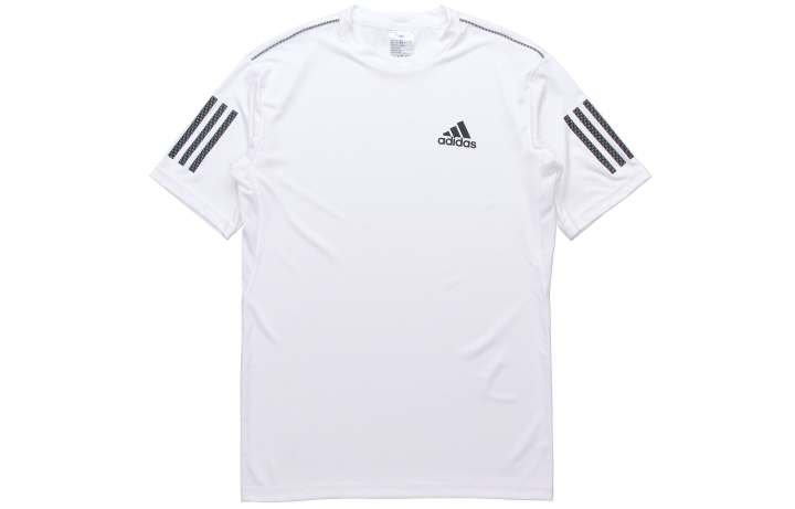 Adidas Adidas T Shirts Men's White Crew Neck Moderate