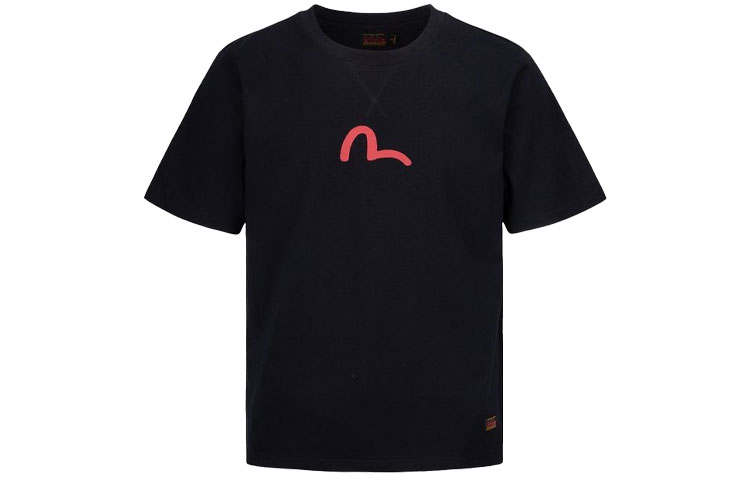 EVISU T Shirts Men's Crew Neck Moderate Straight Fit