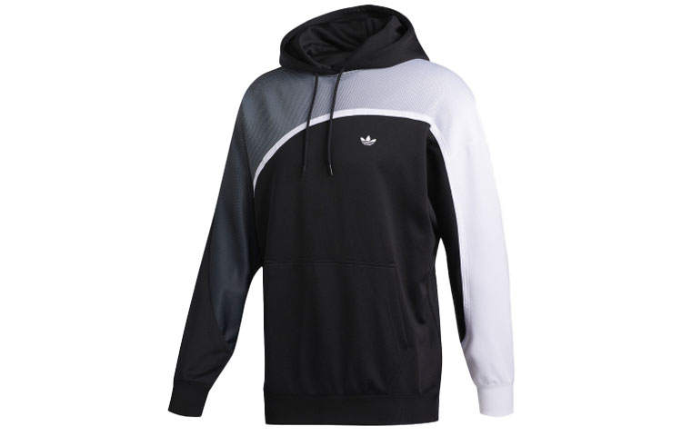Adidas Originals Sweatshirts Men's Black Hooded Moderate Regular