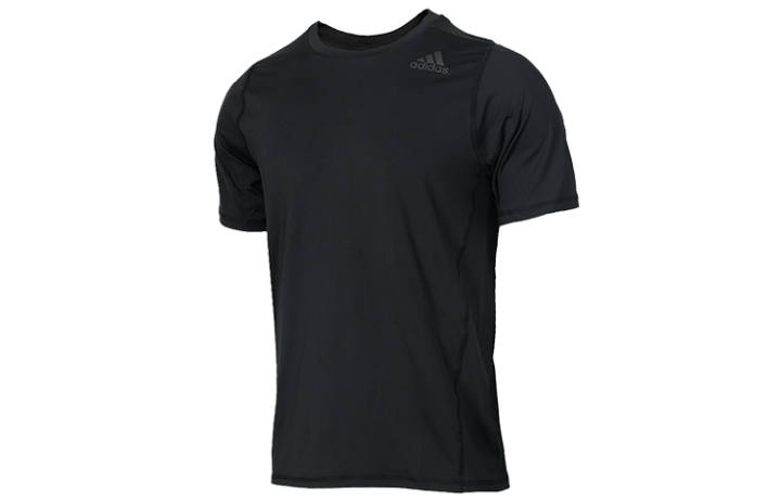 Adidas Adidas Set-in Sleeve T-Shirt Men's Black