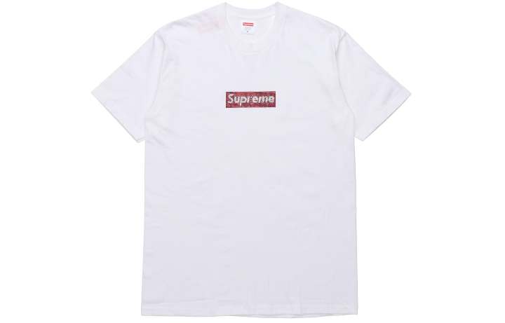 Supreme Supreme X Swarovski Box Logo T Shirt