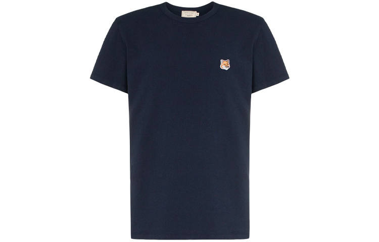 Maison Kitsune Maison Kitsuné Fox patch Cotton T shirt
