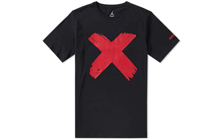 Jordan Jordan AJ 1 BANNED T Shirt Men's Black