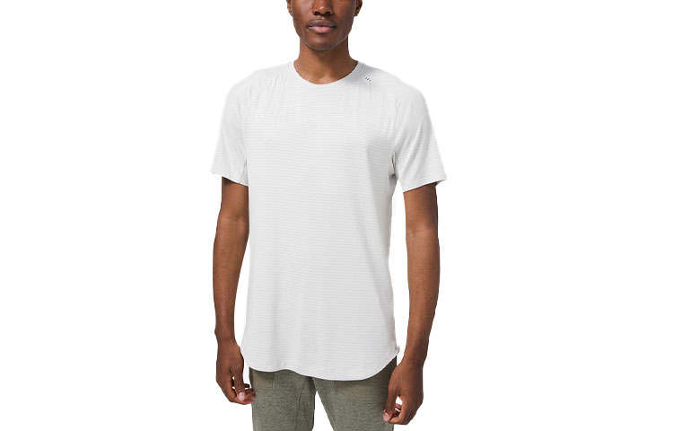 Lululemon T Shirts Men's Crew Neck Moderate Straight Fit
