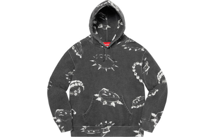 Supreme Supreme Studded Collars Hooded Sweatshirt