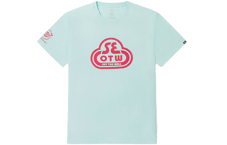 Vans x Se Bikes T Shirt Unisex Lake Blue
