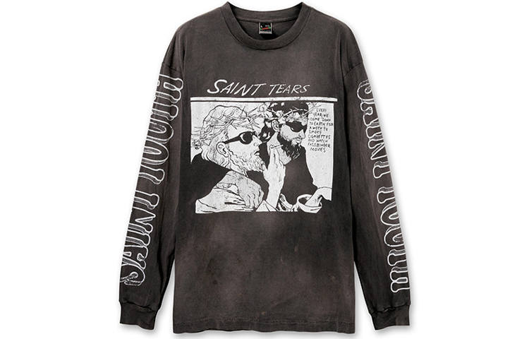 SAINT Mxxxxxx Saint Michael X Denim Tears Saint Tears L/S T shirt