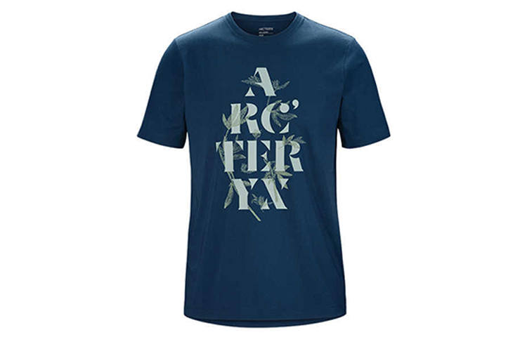 Arcteryx DOWNWORD T Shirts Unisex Crew Neck Moderate Straight Fit