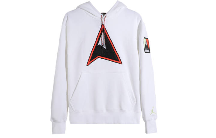 Jordan Jordan Sweatshirts Men's White Hooded Moderate Regular