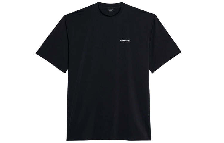 Balenciaga Lycra Large Fit Swim T shirt